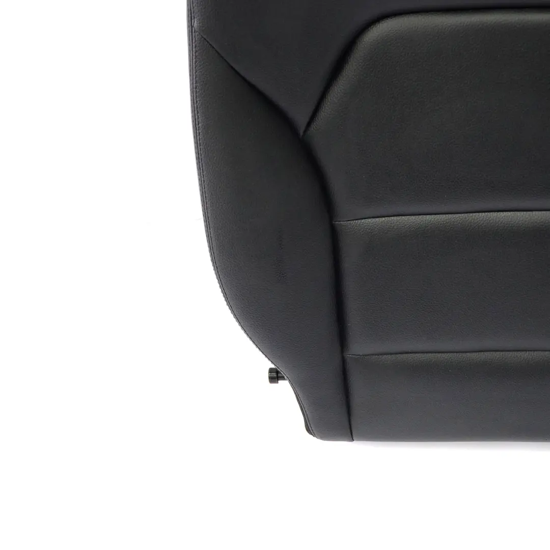 Mercedes W246 Seat Backrest Rear Right O/S Back Cover Imitation Leather Black - SKU A2469201060 - Part number A2469200960