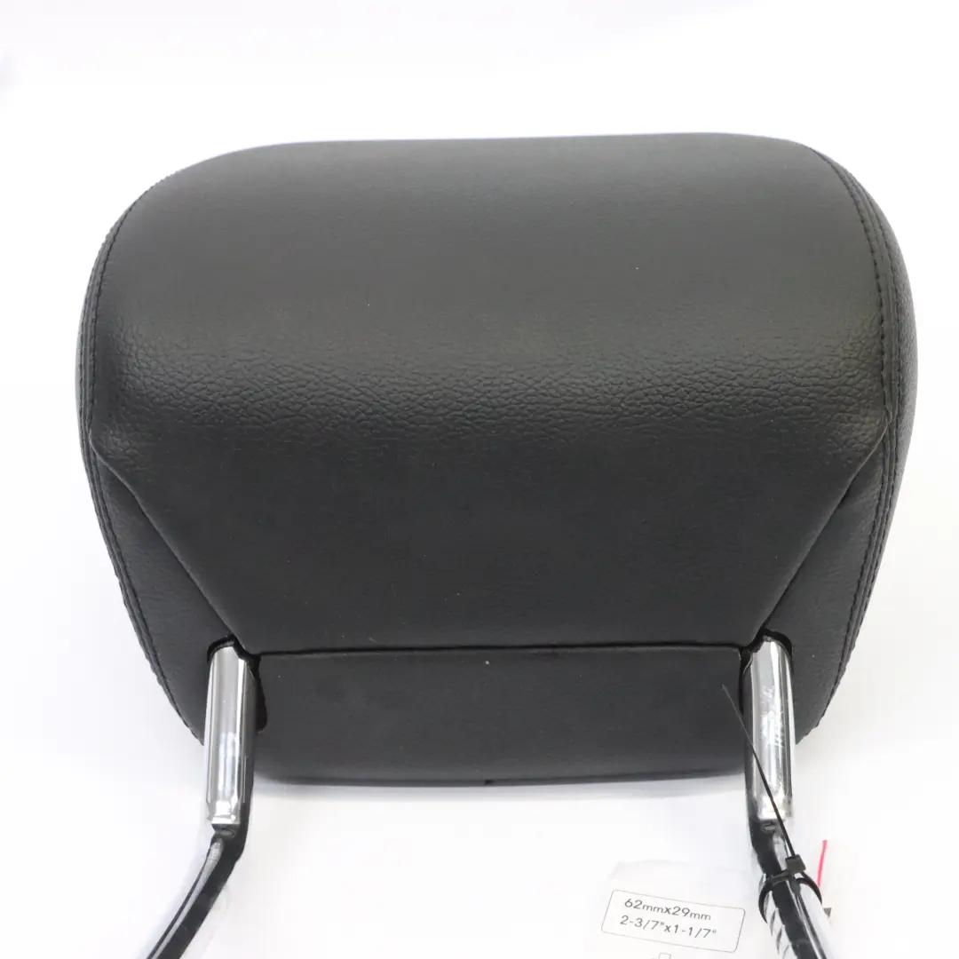 Mercedes W176 Front Seat Headrest Left Right N/O/S Imitation Leather Black - SKU A2469701300-1 - Part number A2469701300