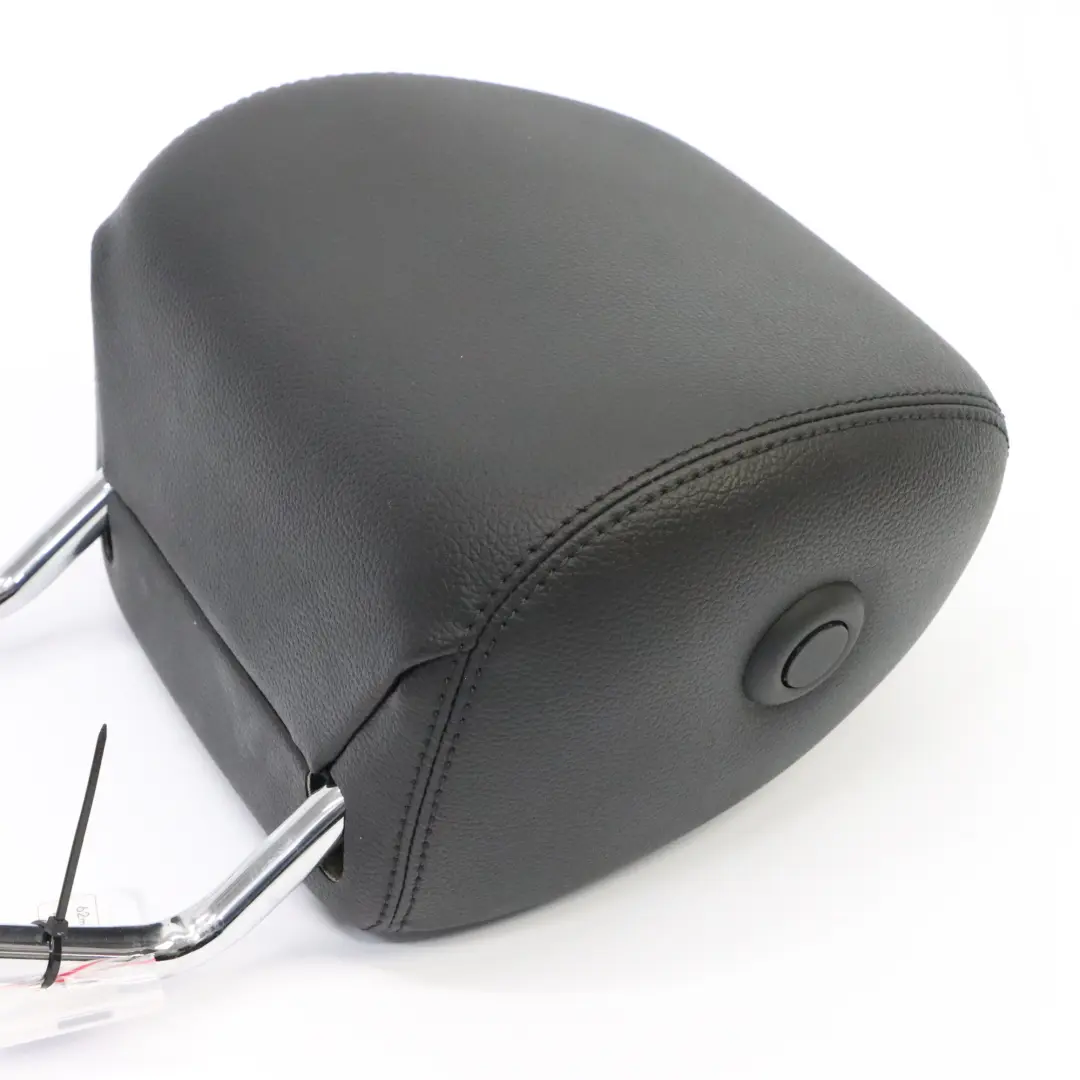 Mercedes W176 Front Seat Headrest Left Right N/O/S Imitation Leather Black - SKU A2469701300-1 - Part number A2469701300