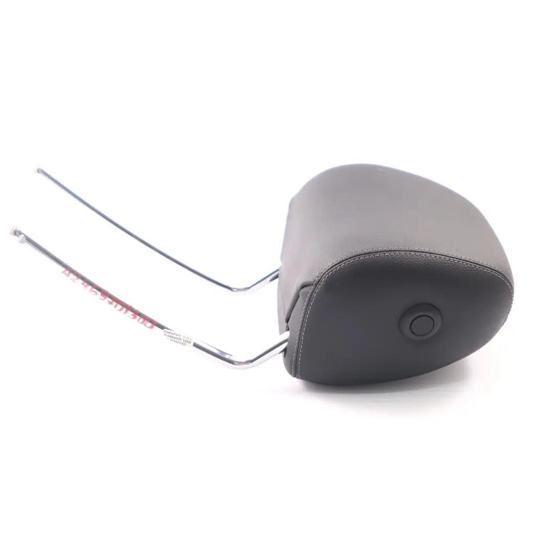 Mercedes W176 Appui-tête de siège avant gauche droit Imitation cuir noir - SKU A2469701300 - Numéro de pièce A2469701300