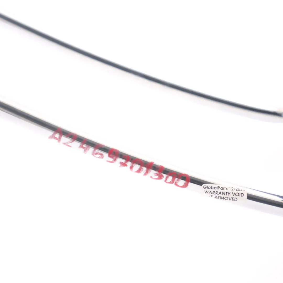 Mercedes W176 Appui-tête de siège avant gauche droit Imitation cuir noir - SKU A2469701300 - Numéro de pièce A2469701300