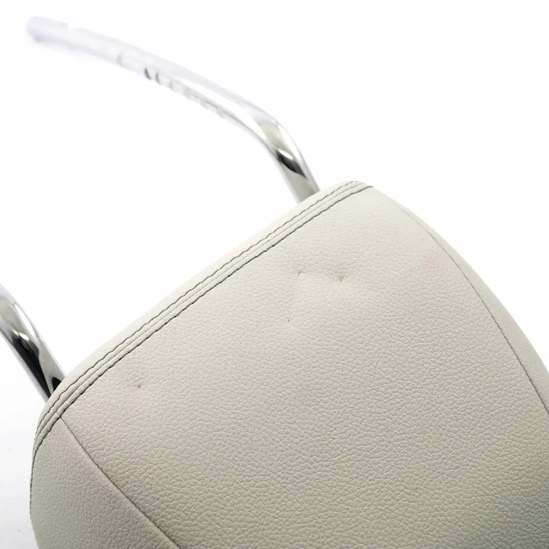 Mercedes W176 Front Seat Headrest Left Right N/O/S Head Rest Leather Grey - SKU A2469703700 - Part number A2469703700