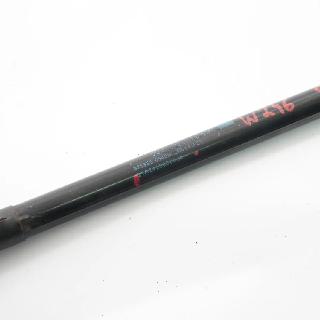 Muelle neumático trasero derecha del puntal de la tapa maletero para Mercedes W246 con número de pieza A2469800664 Mercedes W246 Muelle neumático trasero derecha del puntal de la tapa maletero - SKU A2469800664 - Número de pieza A2469800664