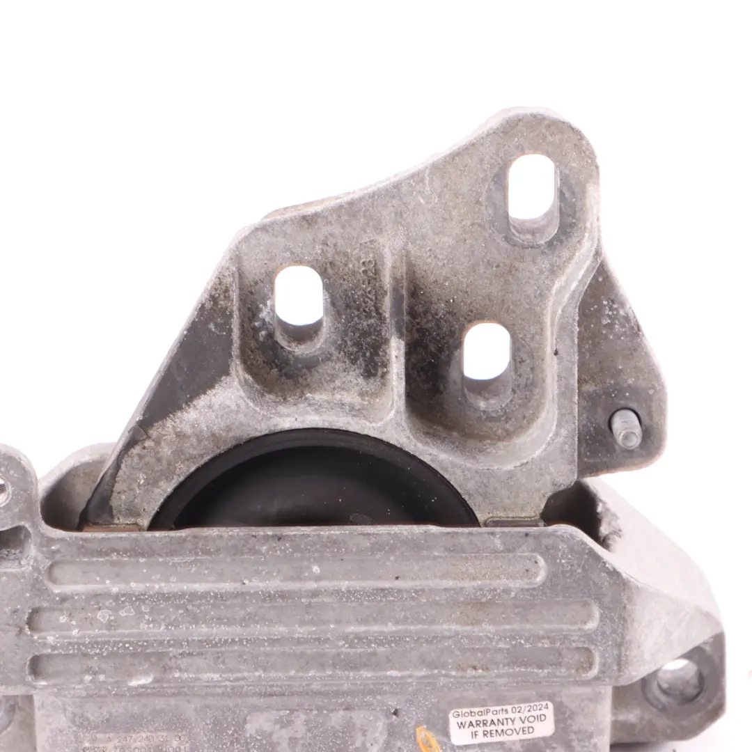 Suspension Mercedes W177 Gearbox Bearing Left Bracket Mount to Engine with Part number A2472403100 Engine Suspension Mercedes W177 Gearbox Bearing Left Bracket Mount - SKU A2472403100 - Part number A2472403100
