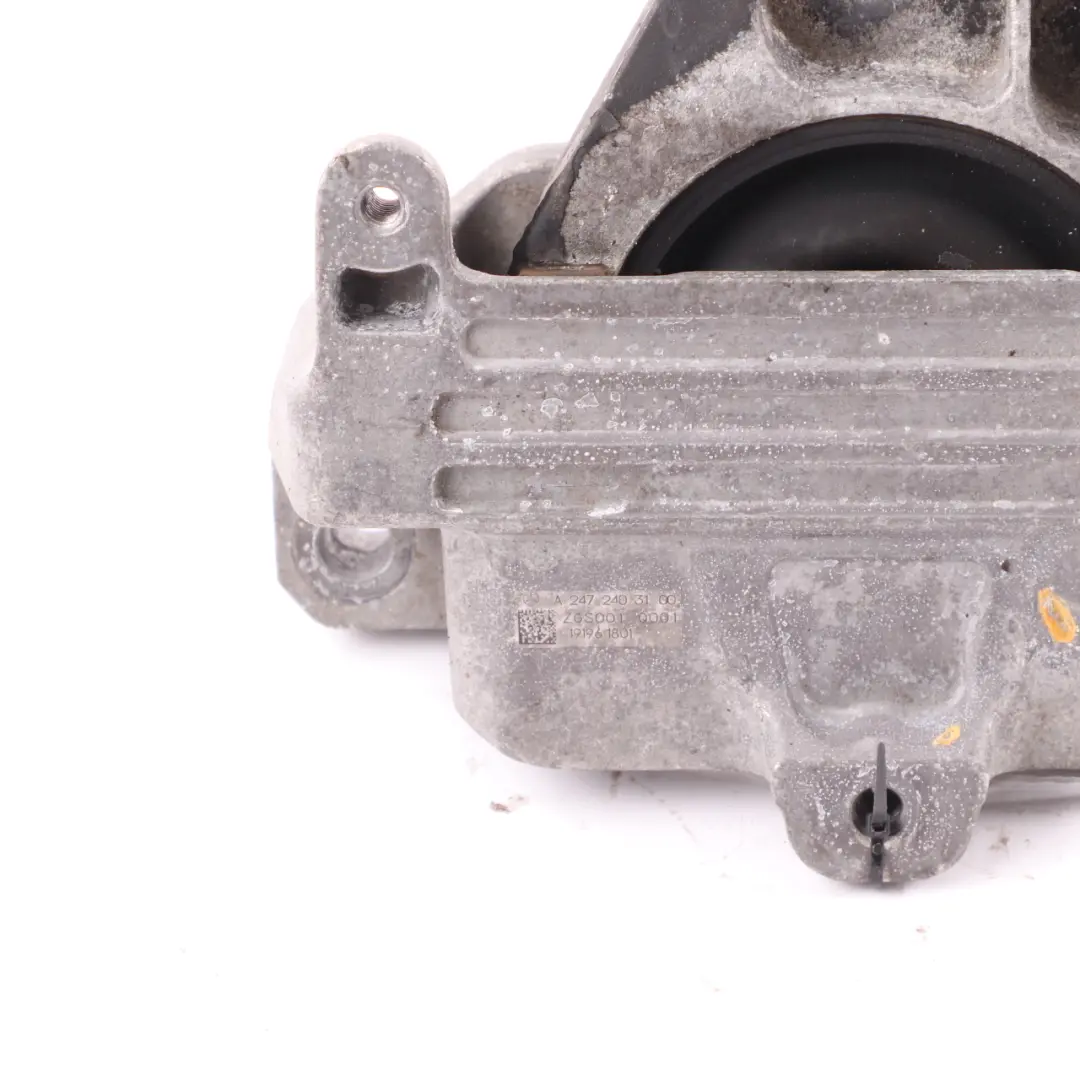 Suspension Mercedes W177 Gearbox Bearing Left Bracket Mount to Engine with Part number A2472403100 Engine Suspension Mercedes W177 Gearbox Bearing Left Bracket Mount - SKU A2472403100 - Part number A2472403100