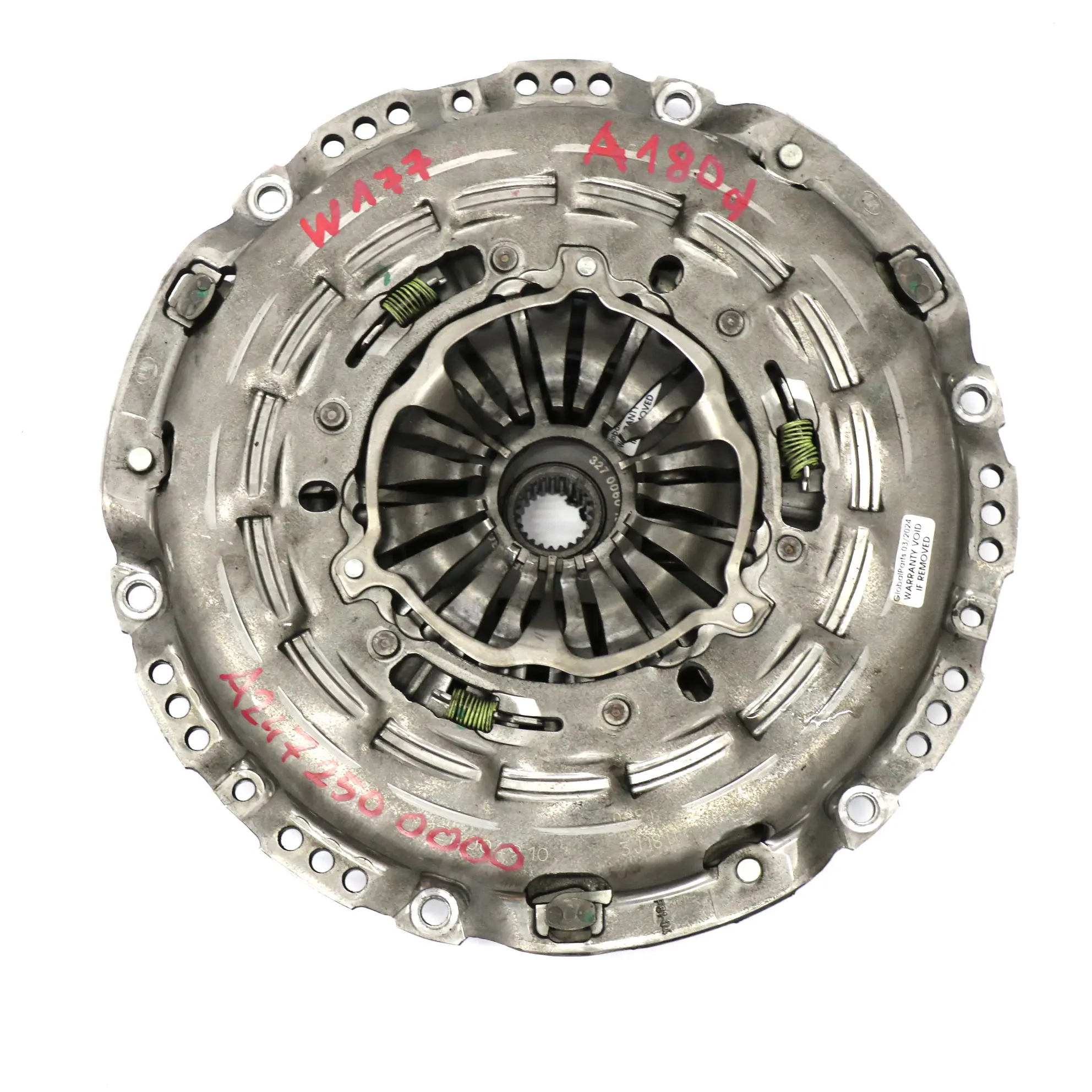 Mercedes W177 M282 Petrol Gearbox Clutch Kit Pressure Plate A2472500000 