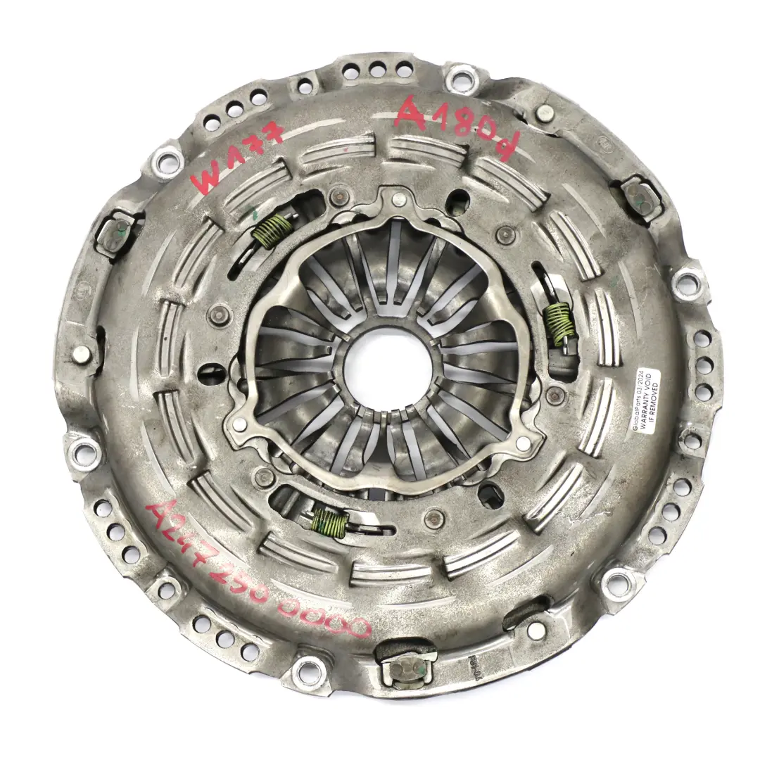 M282 Petrol Gearbox Clutch Kit Pressure Plate to Mercedes W177 with Part number A2472500000 Mercedes W177 M282 Petrol Gearbox Clutch Kit Pressure Plate - SKU A2472500000-1 - Part number A2472500000