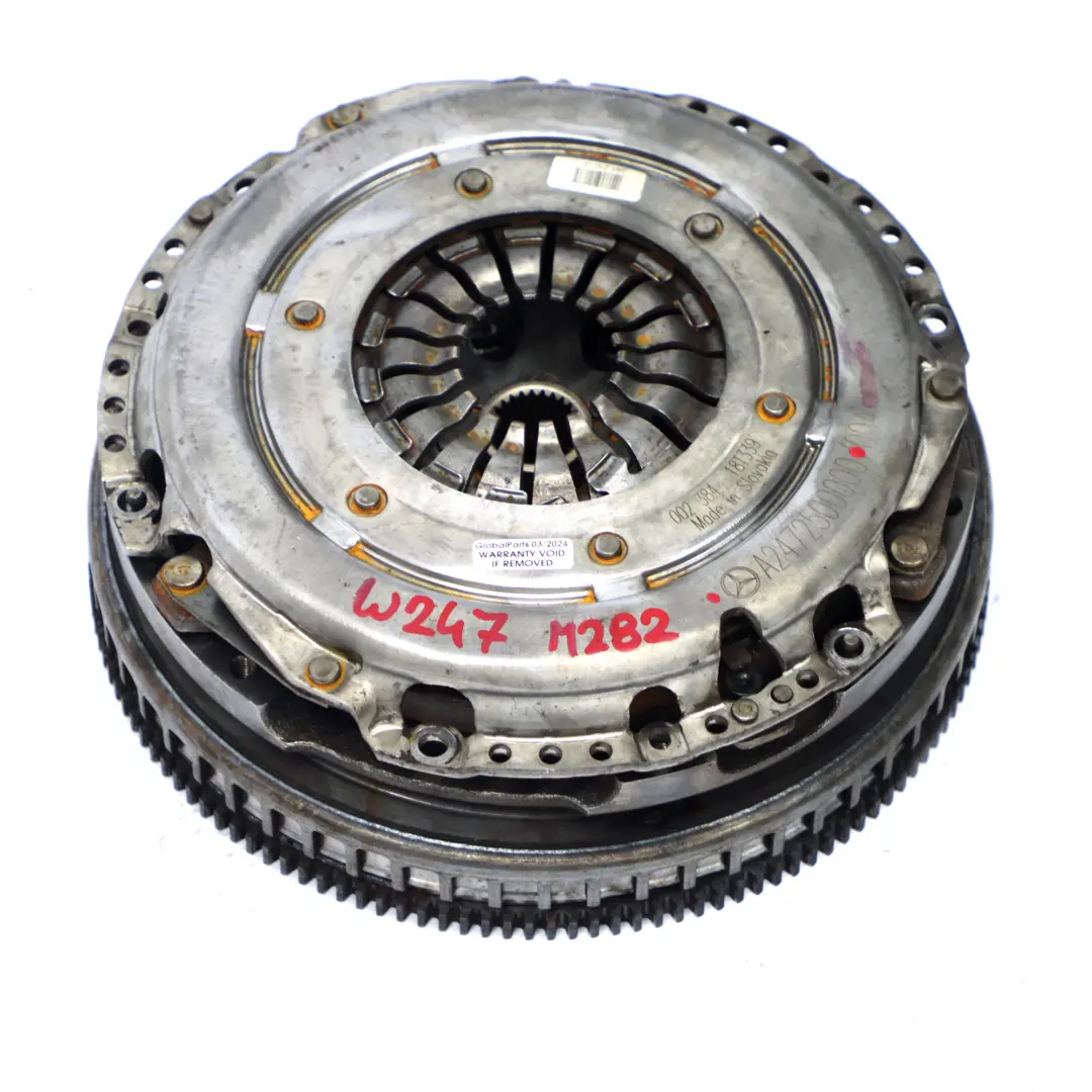 Embrayage Mercedes W247 M282 Plaque Pression Volant Double Masse A2472500000  - SKU A2472500000  - Numéro de pièce A2820301200