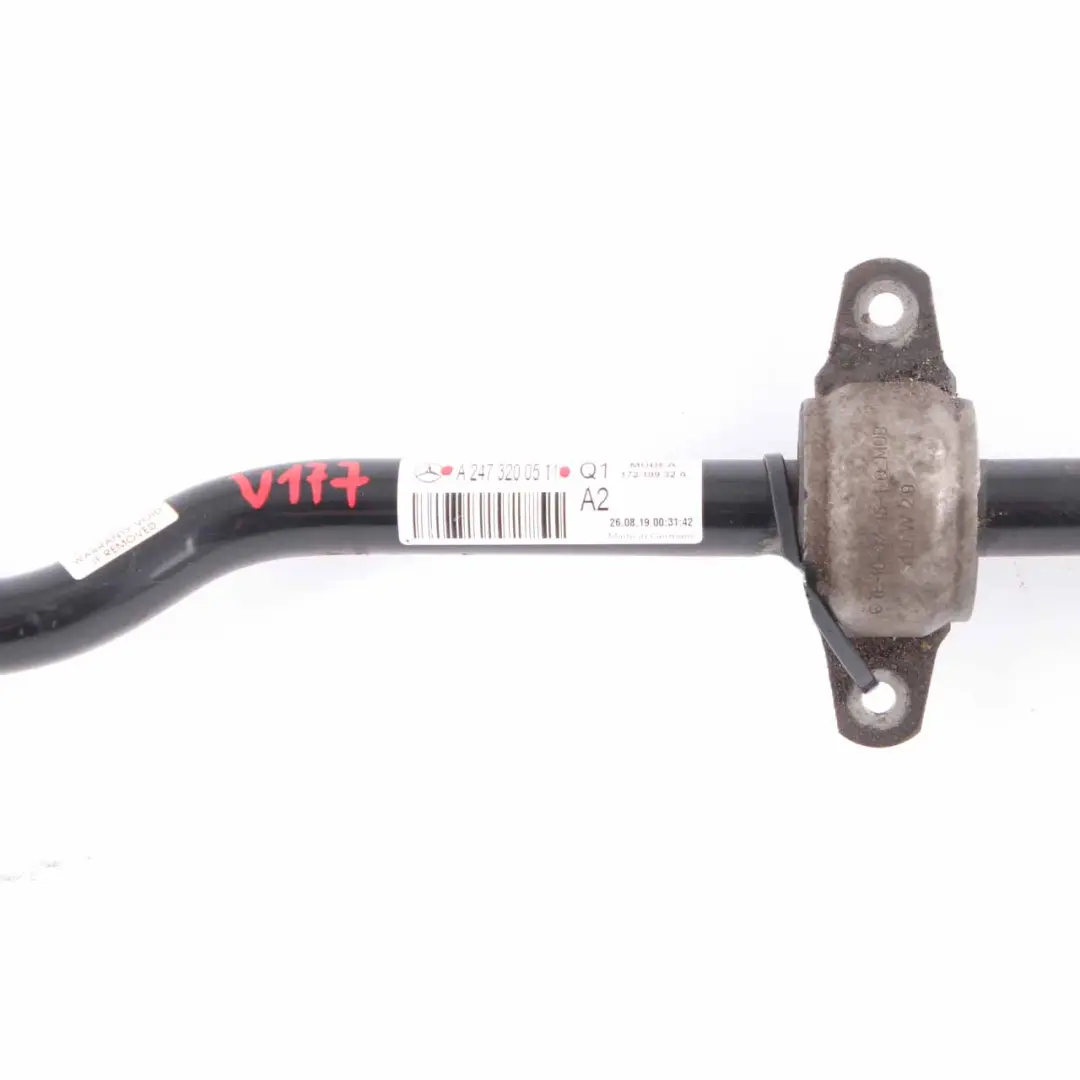 Sospensione stabilizzatrice anteriore Barra antirollio per Mercedes W177 W247 con numero di parte A2473200511 Mercedes W177 W247 Sospensione stabilizzatrice anteriore Barra antirollio - SKU A2473200511 - Numero di parte A2473200511