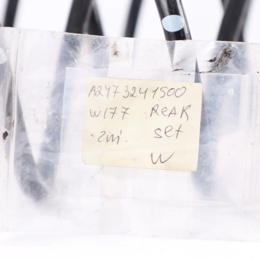 Coil Spring Rear Suspension Set Left Right to Mercedes W177 W247 with Part number A2473241500 Mercedes W177 W247 Coil Spring Rear Suspension Set Left Right - SKU A2473241500 - Part number A2473241500