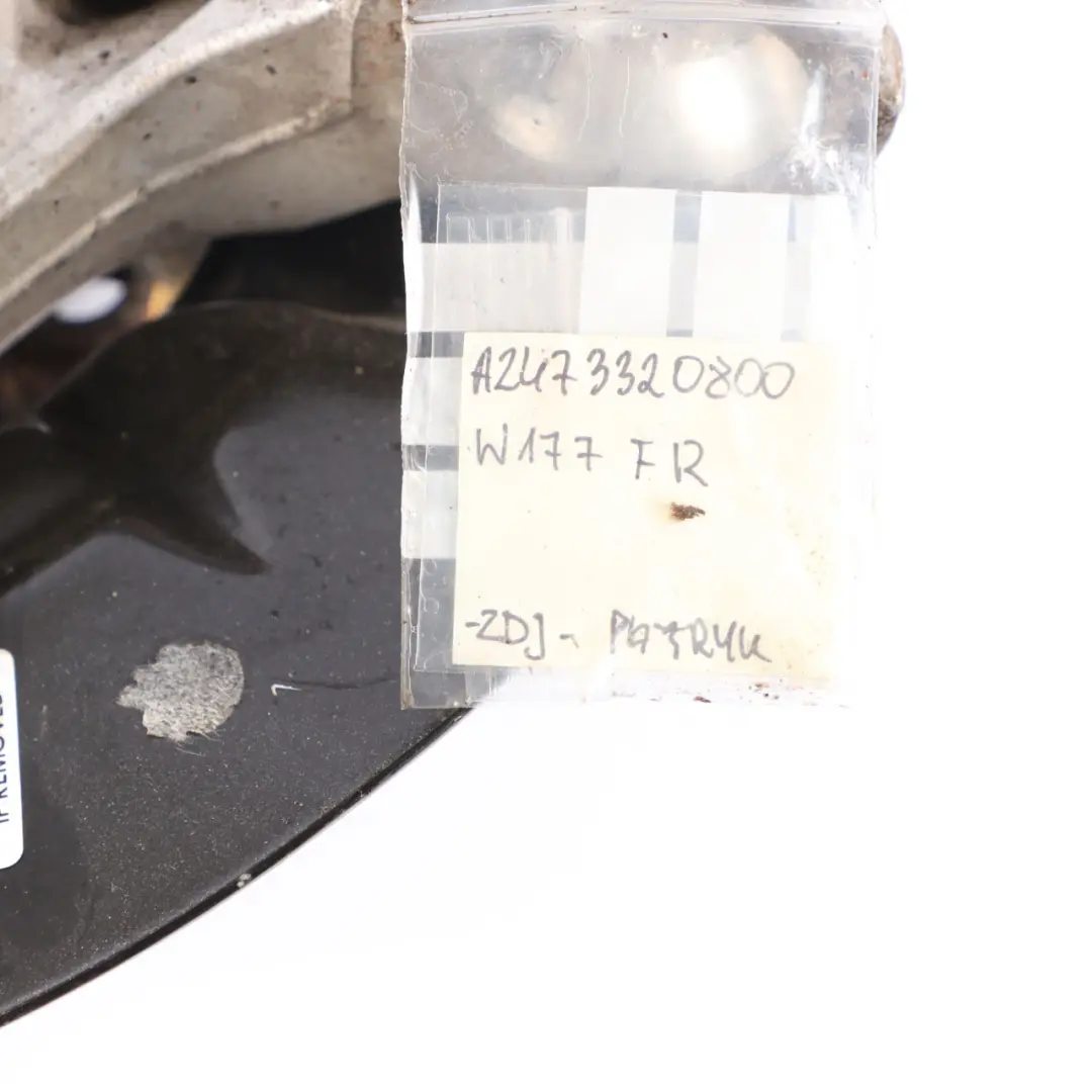 Carrier Hub Front Right O/S Axle Suspension Bearing to Mercedes W177 W247 Wheel with Part number A2473320800 Mercedes W177 W247 Wheel Carrier Hub Front Right O/S Axle Suspension Bearing - SKU A2473320800 - Part number A2473320800