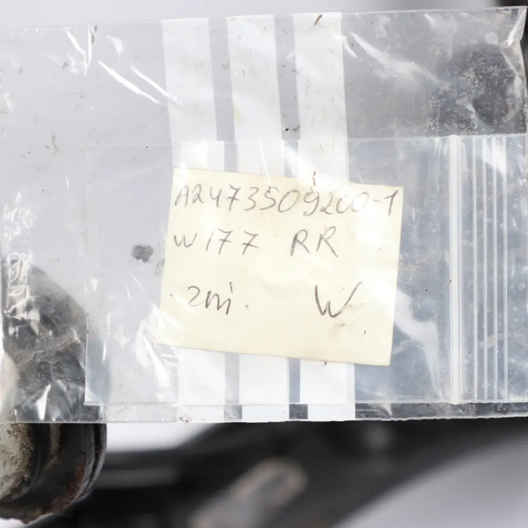Noga Zawieszenia Tarcza Hamulcowa Piasta Koła Prawa Tył do Mercedes W177 o numerze A2473509200 Mercedes W177 Noga Zawieszenia Tarcza Hamulcowa Piasta Koła Prawa Tył - SKU A2473509200-1 - Numer Części A2473509200