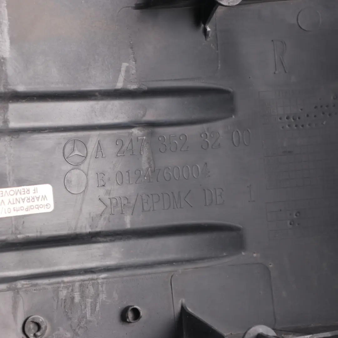 Osłona Wahacza Tylna Prawa Tył Prawy do Mercedes W177 W247 o numerze A2473523200 Mercedes W177 W247 Osłona Wahacza Tylna Prawa Tył Prawy - SKU A2473523200 - Numer Części A2473523200