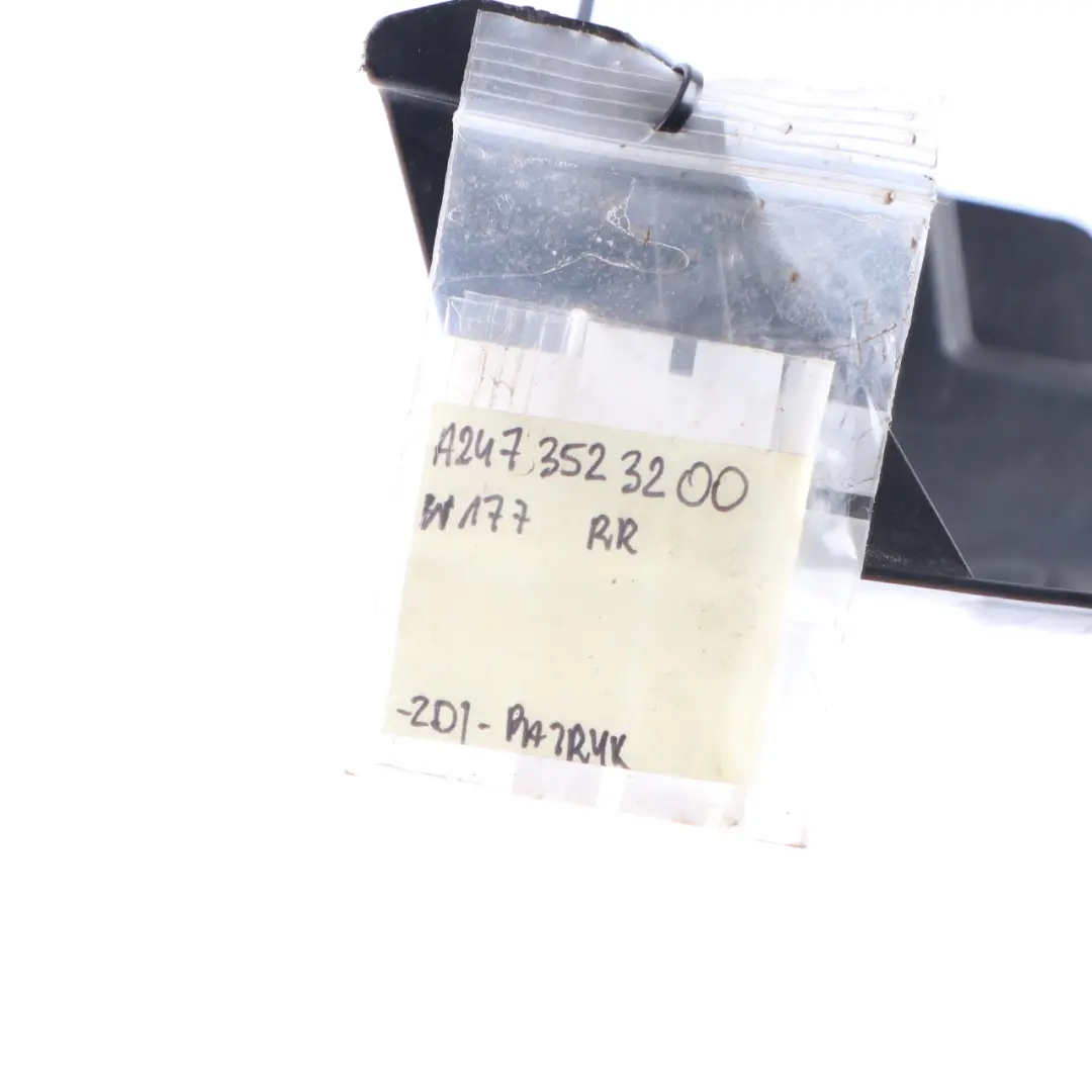 Control Arm Wishbone Cover Bracket Right O/S to Mercedes W177 W247 Rear with Part number A2473523200 Mercedes W177 W247 Rear Control Arm Wishbone Cover Bracket Right O/S - SKU A2473523200 - Part number A2473523200