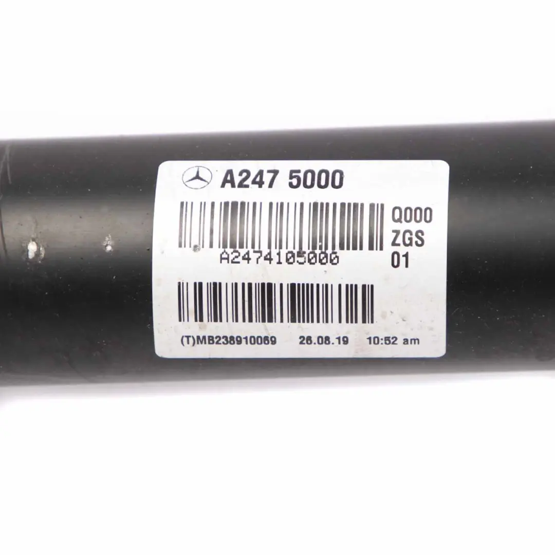 Propshaft Drive Prop Shaft Transmission to Mercedes W177 W247 with Part number A2474105000 Mercedes W177 W247 Propshaft Drive Prop Shaft Transmission - SKU A2474105000 - Part number A2474105000
