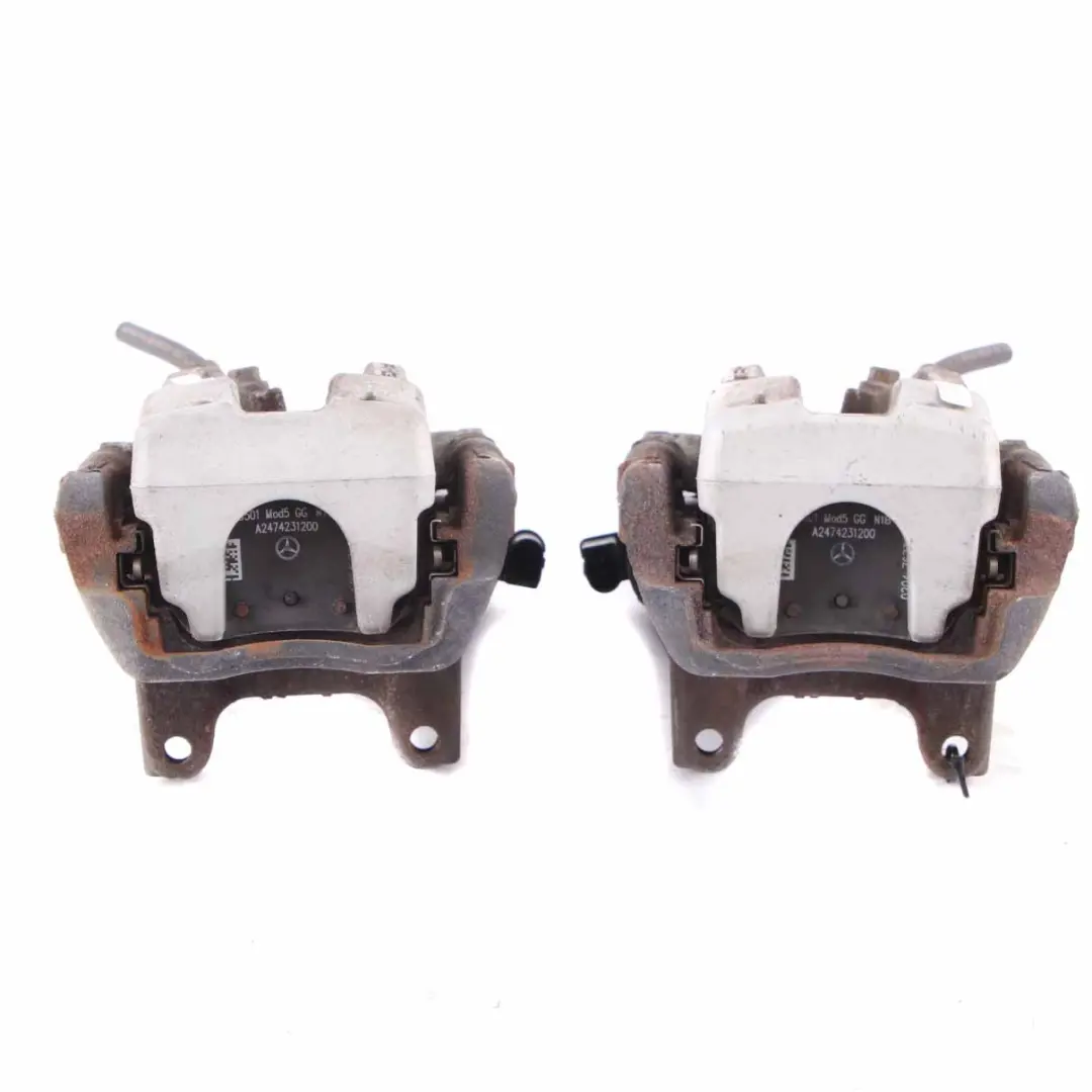 Brake Caliper Set Mercedes W177 X247 A35 AMG Front Rear Left Right N/O/S Brake to with Part number A2474216900 Brake Caliper Set Mercedes W177 X247 A35 AMG Front Rear Left Right N/O/S Brake - SKU A2474216900 - Part number A2474216900