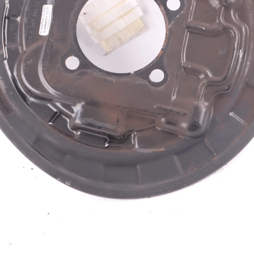 Brake Disc Plate Mercedes W177 W247 Rear Left N/S Protection Shield to with Part number A2474230900 Brake Disc Plate Mercedes W177 W247 Rear Left N/S Protection Shield - SKU A2474230900 - Part number A2474230900