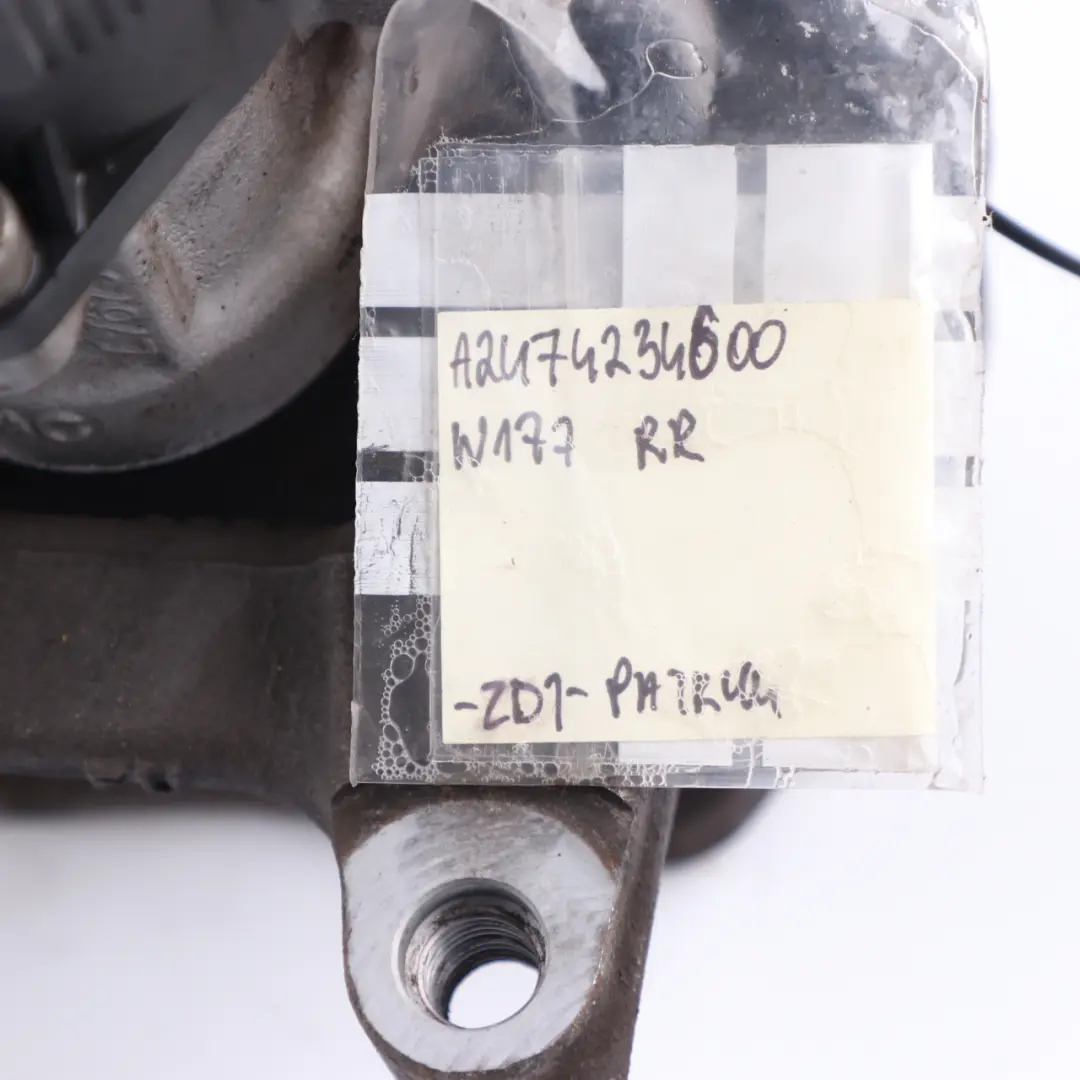 Pinza de Freno Trasera Derecha Unidad de Freno para Mercedes W177 X247 A35 AMG con número de pieza A2474234600 Mercedes W177 X247 A35 AMG Pinza de Freno Trasera Derecha Unidad de Freno - SKU A2474234600 - Número de pieza A2474234600