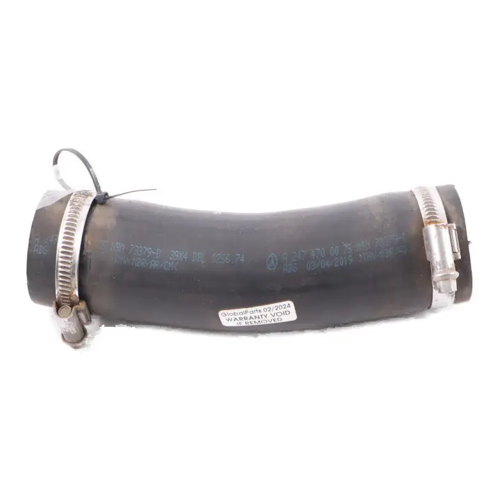 Hose Filler Neck Lower Tank Fuel Hose to Mercedes W177 Diesel Fuel with Part number A2474700075 Mercedes W177 Diesel Fuel Hose Filler Neck Lower Tank Fuel Hose - SKU A2474700075 - Part number A2474700075