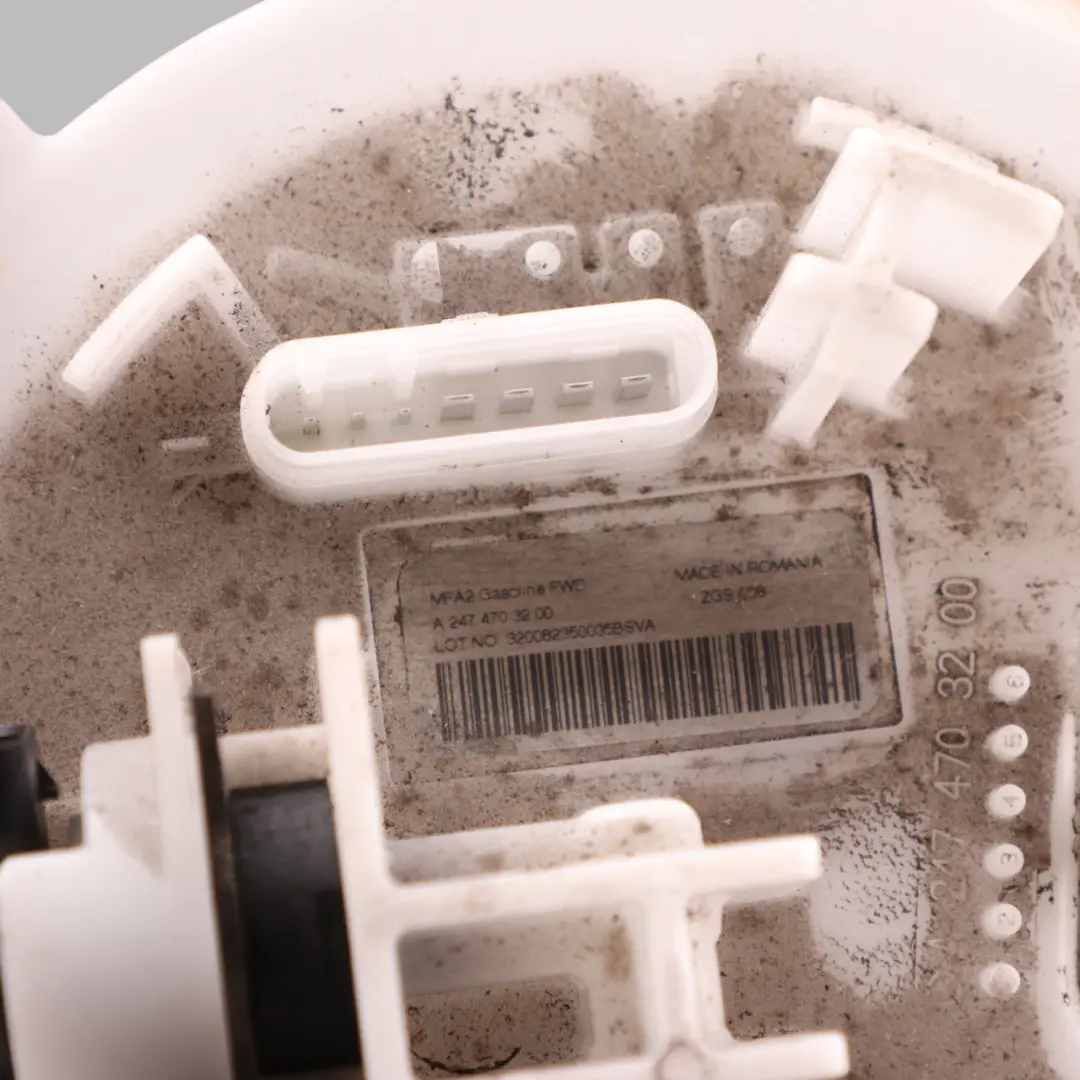 Pump Mercedes W177 W247 Petrol Delivery Sender Module to Fuel with Part number A2474703200 Fuel Pump Mercedes W177 W247 Petrol Delivery Sender Module - SKU A2474703200 - Part number A2474703200