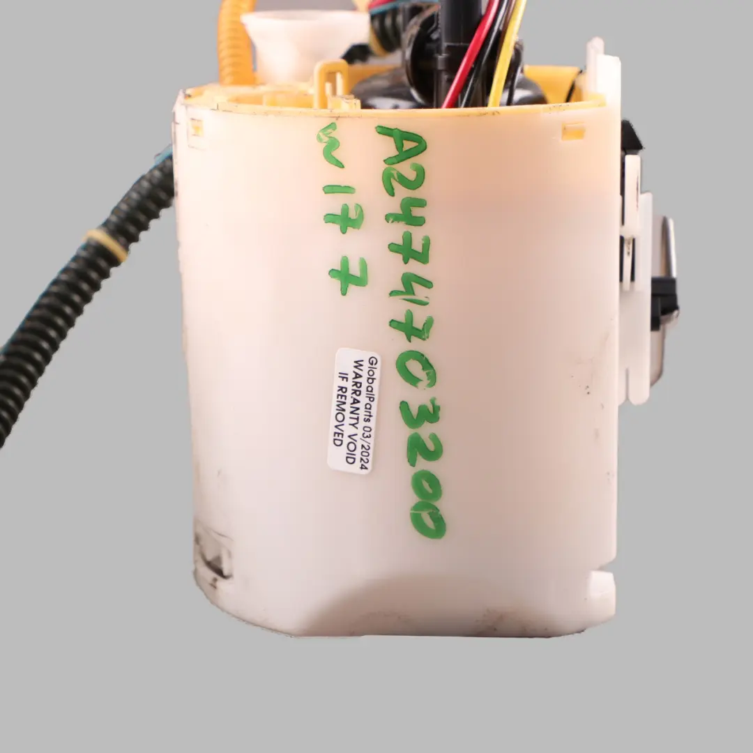 Pump Mercedes W177 W247 Petrol Delivery Sender Module to Fuel with Part number A2474703200 Fuel Pump Mercedes W177 W247 Petrol Delivery Sender Module - SKU A2474703200 - Part number A2474703200