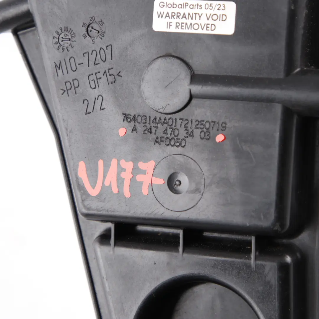 Mercedes W177 Activated Charcoal Filter Carbon Container Fuel Tank - SKU A2474703403 - Part number A2474703403