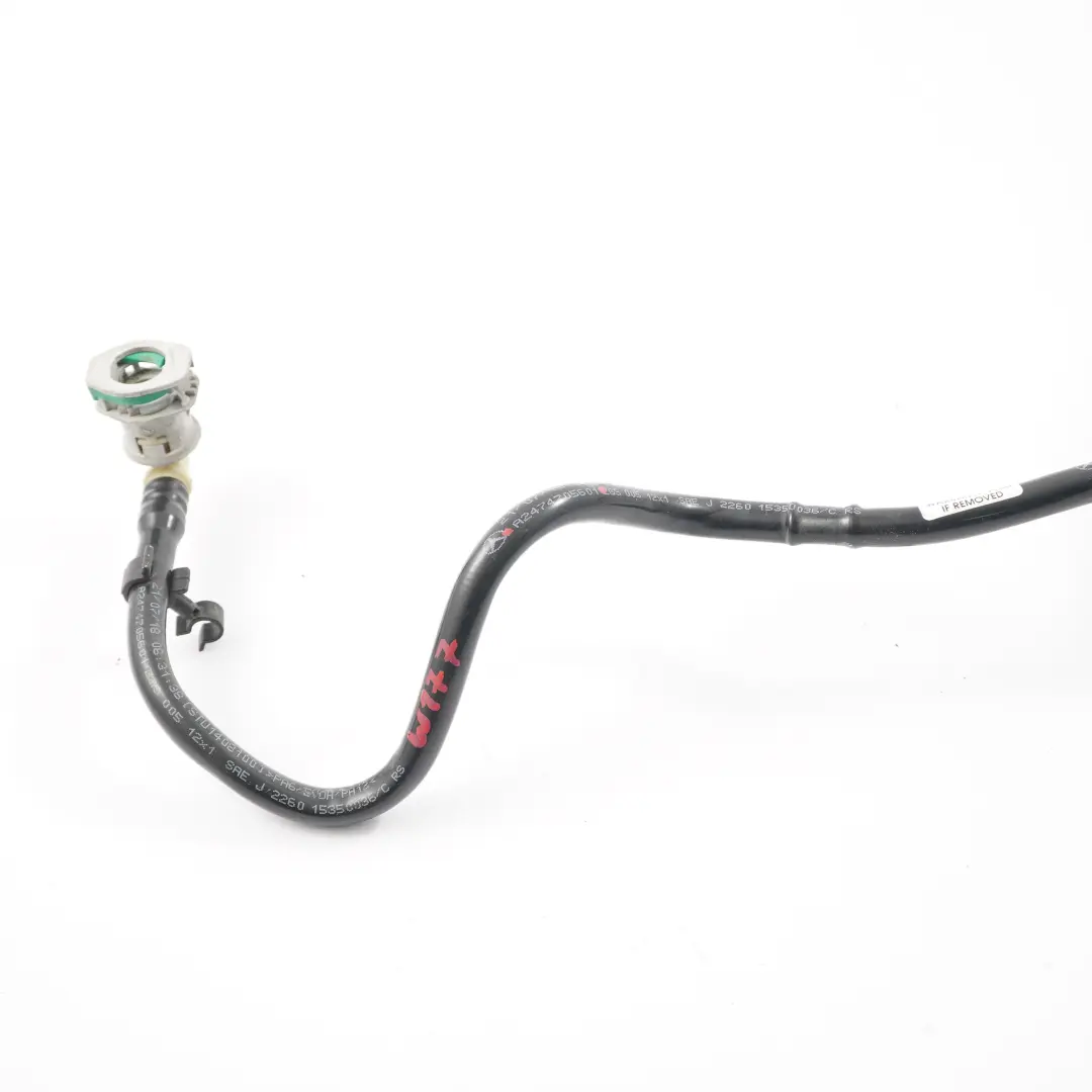 M282 Ligne de la soupape de purge du système reniflard à carburant pour Mercedes W177 à propos du numéro de pièce A2474705601 Mercedes W177 M282 Ligne de la soupape de purge du système reniflard à carburant - SKU A2474705601 - Numéro de pièce A2474705601