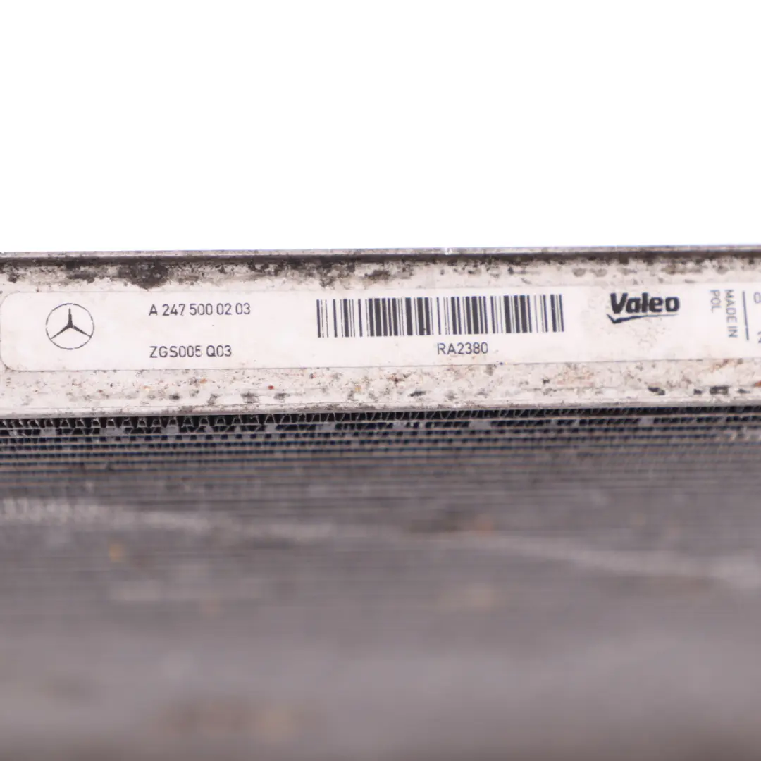 Mercedes W177 W247 Chłodnica Wody Płynu Chłodzącego - SKU A2475000203 - Numer Części A2475000203