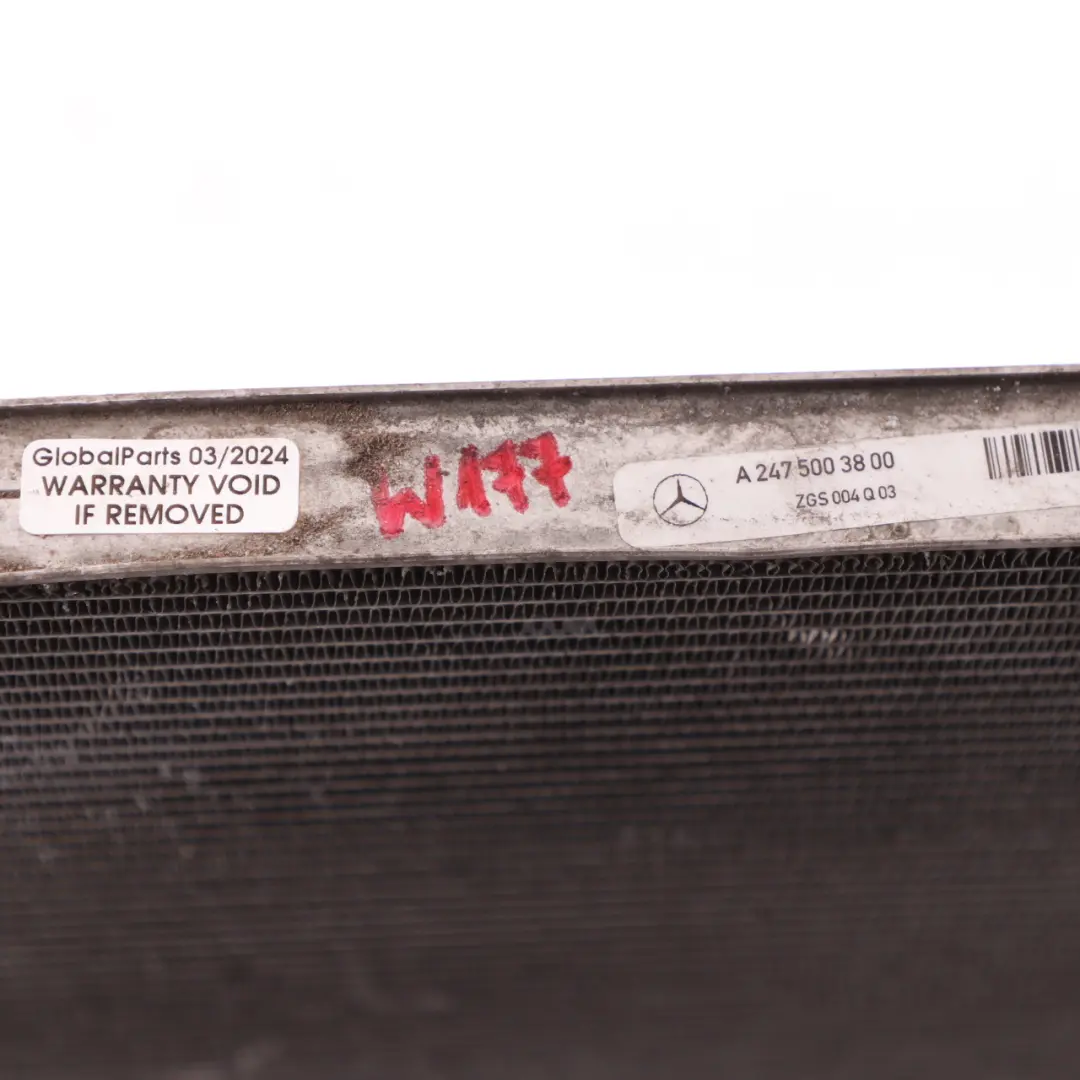 Radiator Mercedes W177 Diesel Engine OM608 Engine Cooler Radiator  - SKU A2475003800 - Part number A2475003800
