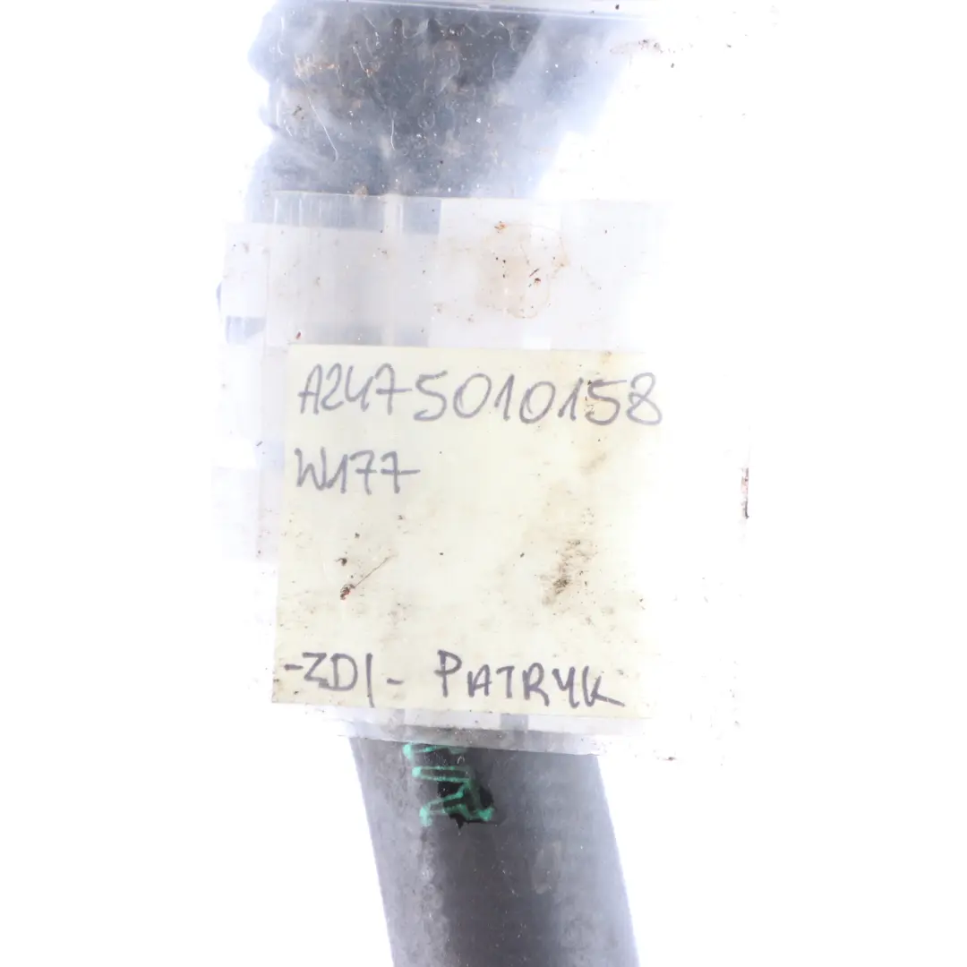 M282 OM608 Refrigerante Manguera Radiador Superior Izquierda para Mercedes W247 W177 con número de pieza A2475010158 Mercedes W247 W177 M282 OM608 Refrigerante Manguera Radiador Superior Izquierda - SKU A2475010158 - Número de pieza A2475010158