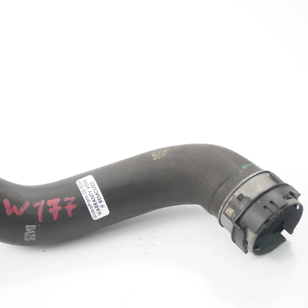 Water Hose Mercedes W177 W247 M282 Coolant Radiator Pipe Line to with Part number A2475010182 Water Hose Mercedes W177 W247 M282 Coolant Radiator Pipe Line - SKU A2475010182 - Part number A2475010182
