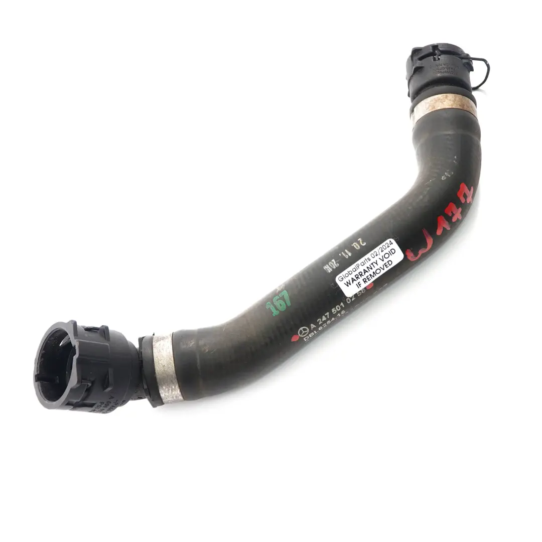  Water Hose Mercedes C118 W177 W247 Engine Coolant Pipe Line - SKU A2475010258 - Part number A2475010258