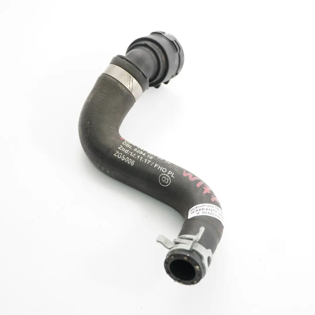 tubo refrigerante tubo radiatore superiore sinistro per Mercedes W177 con numero di parte A2475010558 Mercedes W177 tubo refrigerante tubo radiatore superiore sinistro - SKU A2475010558 - Numero di parte A2475010558