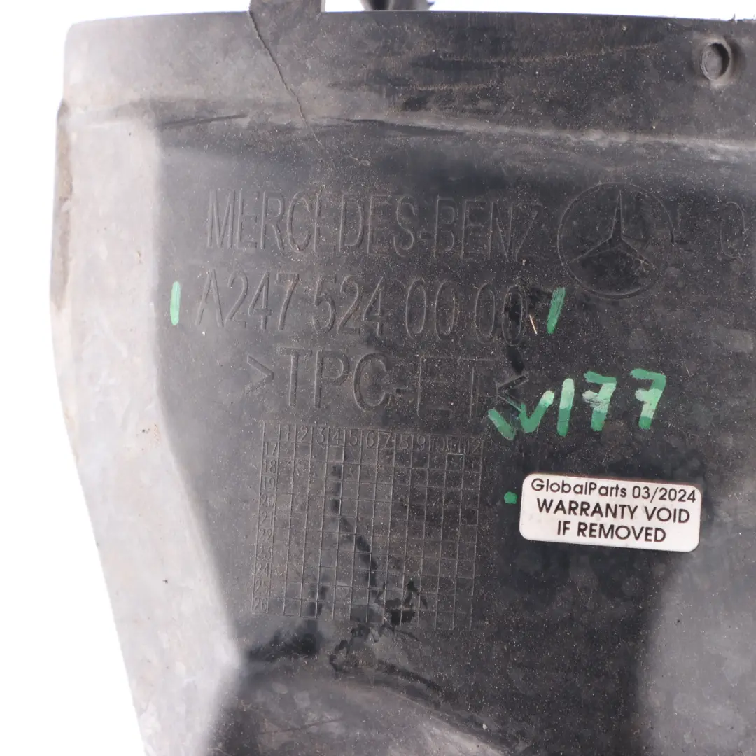 Mercedes W177 W247 Cubierta Protección Bajos Izquierda Motor - SKU A2475240000 - Número de pieza A2475240000