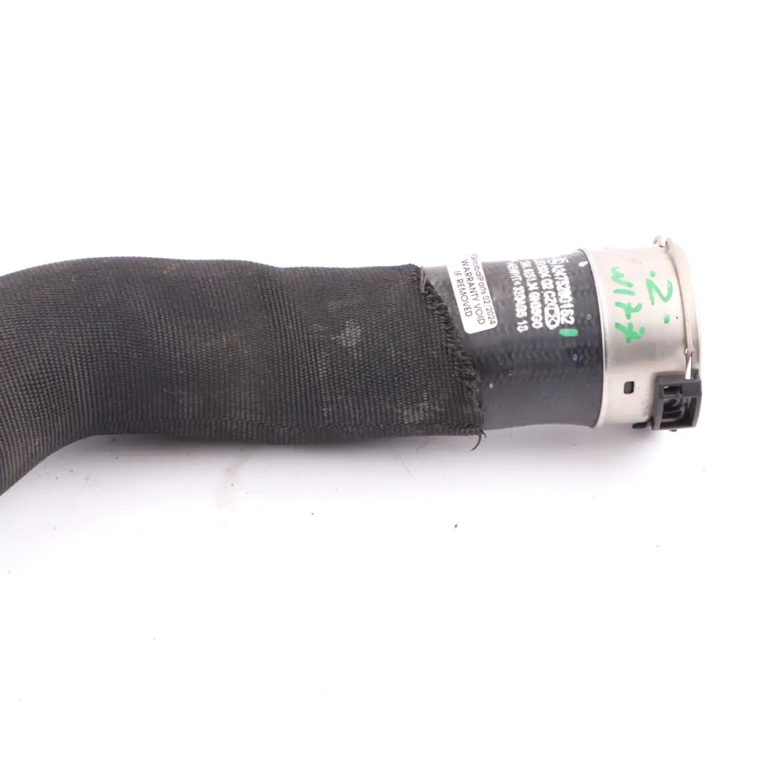 Hose Mercedes C118 W177 W247 M282 Charge Air Pipe Line to Intercooler with Part number A2475280182 Intercooler Hose Mercedes C118 W177 W247 M282 Charge Air Pipe Line - SKU A2475280182 - Part number A2475280182