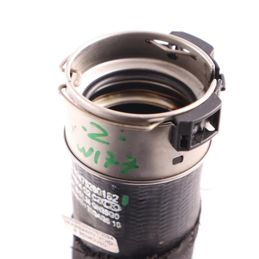 Hose Mercedes C118 W177 W247 M282 Charge Air Pipe Line to Intercooler with Part number A2475280182 Intercooler Hose Mercedes C118 W177 W247 M282 Charge Air Pipe Line - SKU A2475280182 - Part number A2475280182