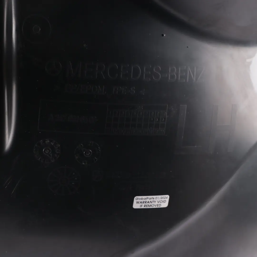 Mercedes W177 W247 Passaruota Anteriore Sinistro Sezione Posteriore Pannello - SKU A2476906500 - Numero di parte A2476906500