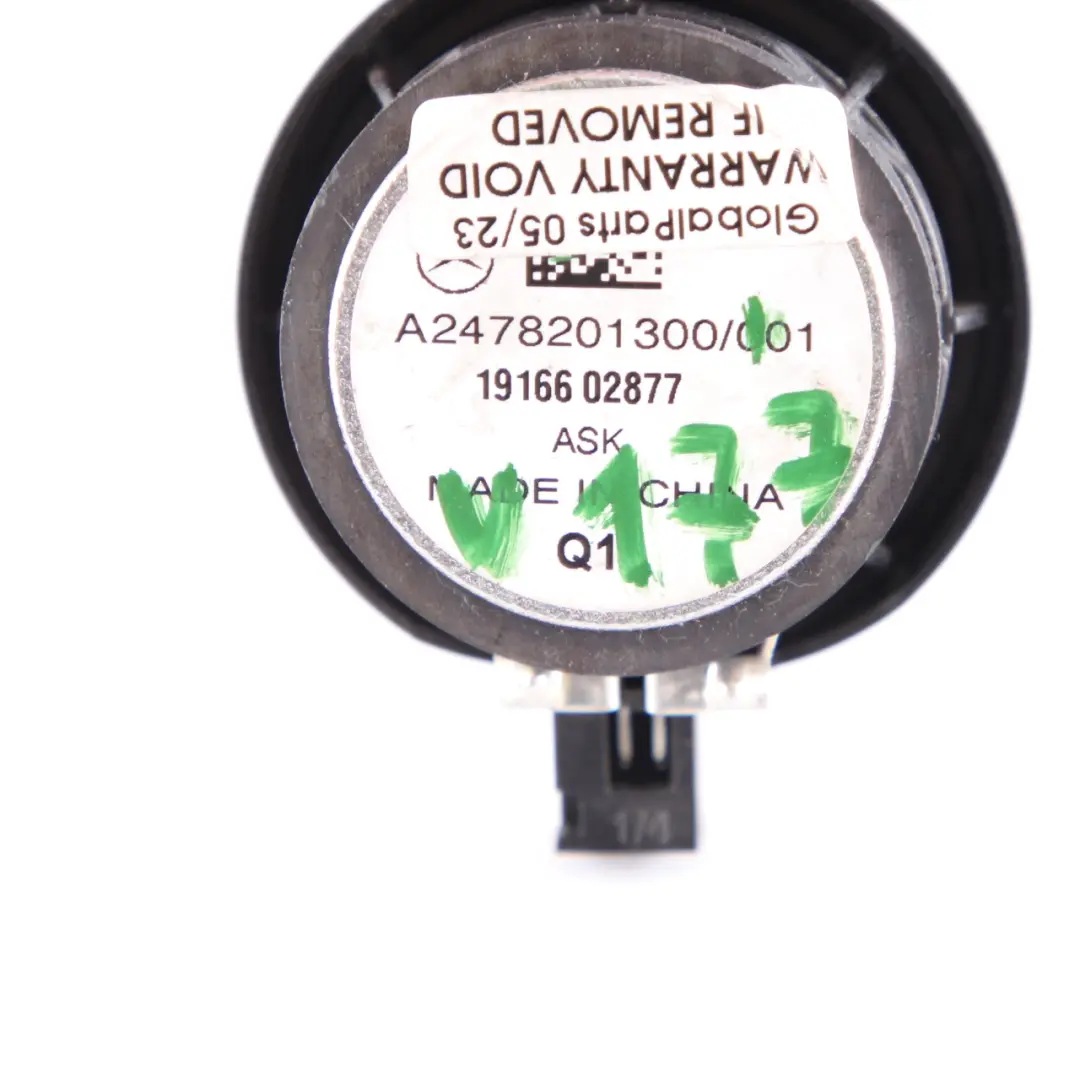 Altoparlante anteriore Mercedes W177 W247Tweeter Unità audio per con numero di parte A2478201300 Altoparlante anteriore Mercedes W177 W247Tweeter Unità audio - SKU A2478201300 - Numero di parte A2478201300