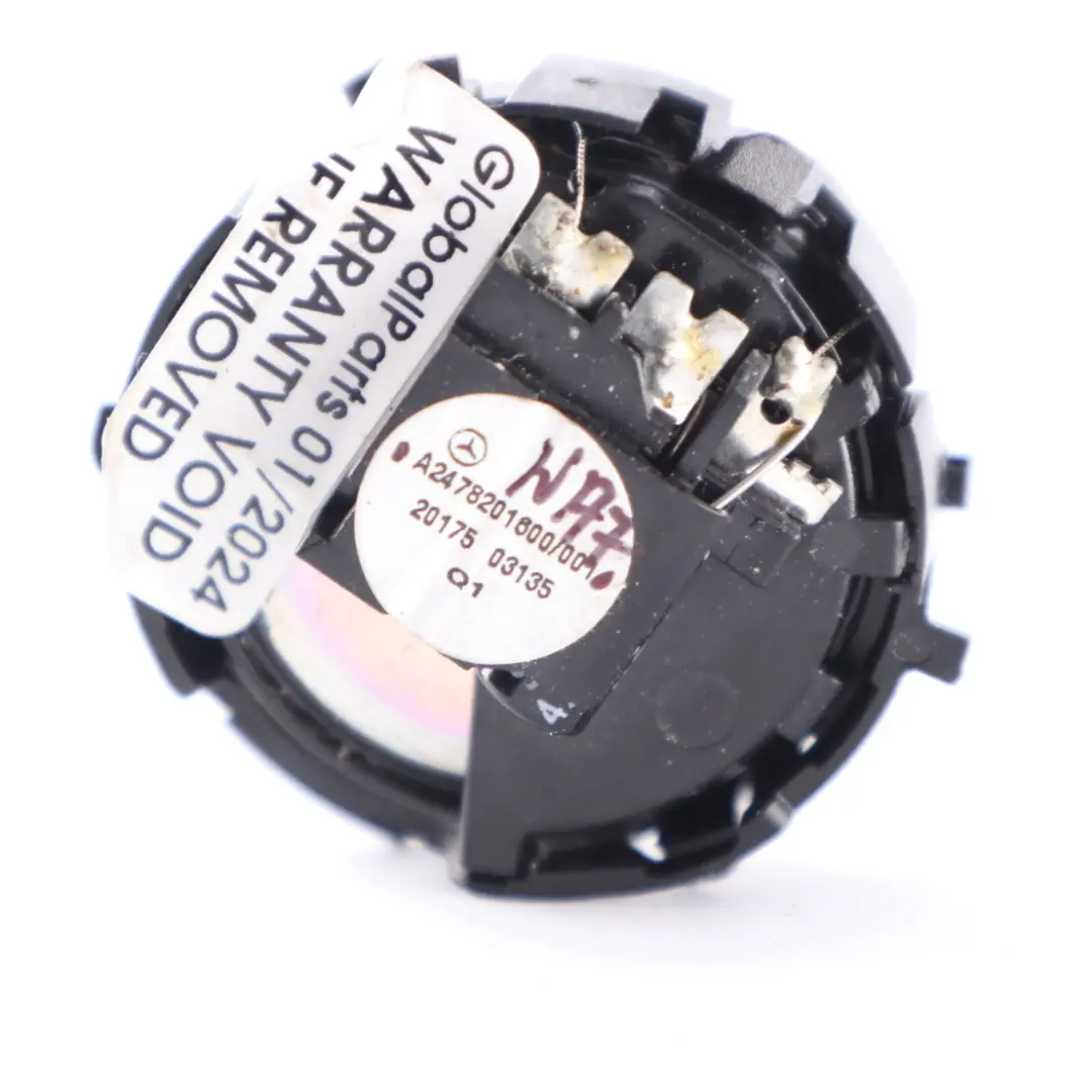 Pilar Delantero A Altavoz Izquierdo Derecho Sistema de Sonido para Mercedes W177 con número de pieza A2478201600 Mercedes W177 Pilar Delantero A Altavoz Izquierdo Derecho Sistema de Sonido - SKU A2478201600 - Número de pieza A2478201600
