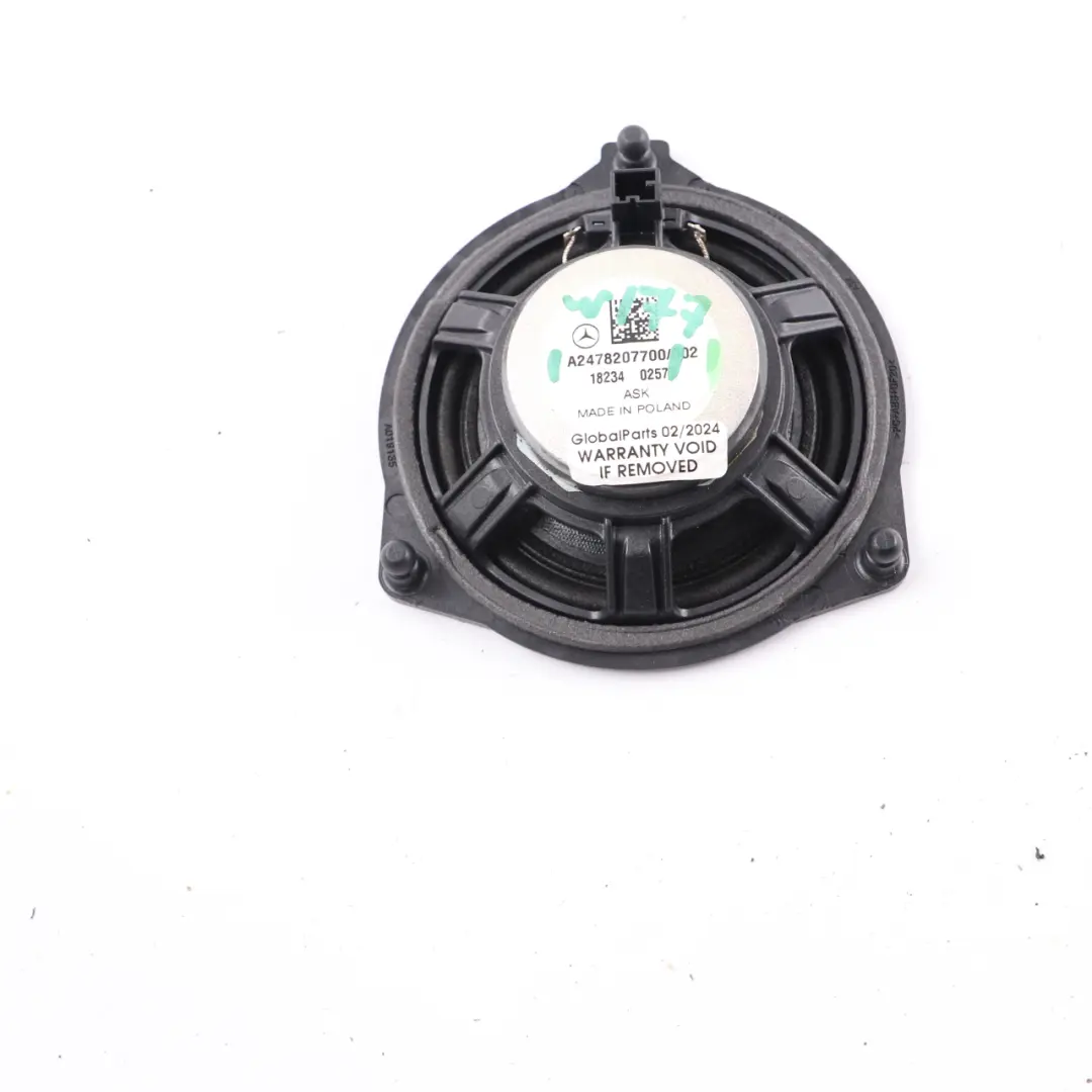 Speaker Mercedes W177 Dashboard Instrument Panel Loudspeaker - SKU A2478207700 - Part number A2478207700