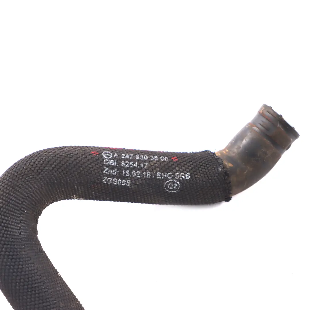 Kühlmittelleitung Wärmetauscher Rücklaufschlauch für Mercedes W177 W247 mit Teilenummer A2478303800 Mercedes W177 W247 Kühlmittelleitung Wärmetauscher Rücklaufschlauch - SKU A2478303800 - Teilenummer A2478303800