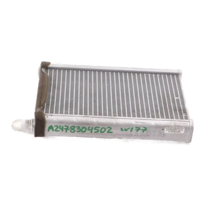 Heat Exchanger Mercedes W177 W118 W247 Heater Radiator Matrix to with Part number A2478304502 Heat Exchanger Mercedes W177 W118 W247 Heater Radiator Matrix - SKU rhd-A2478304502 - Part number A2478304502