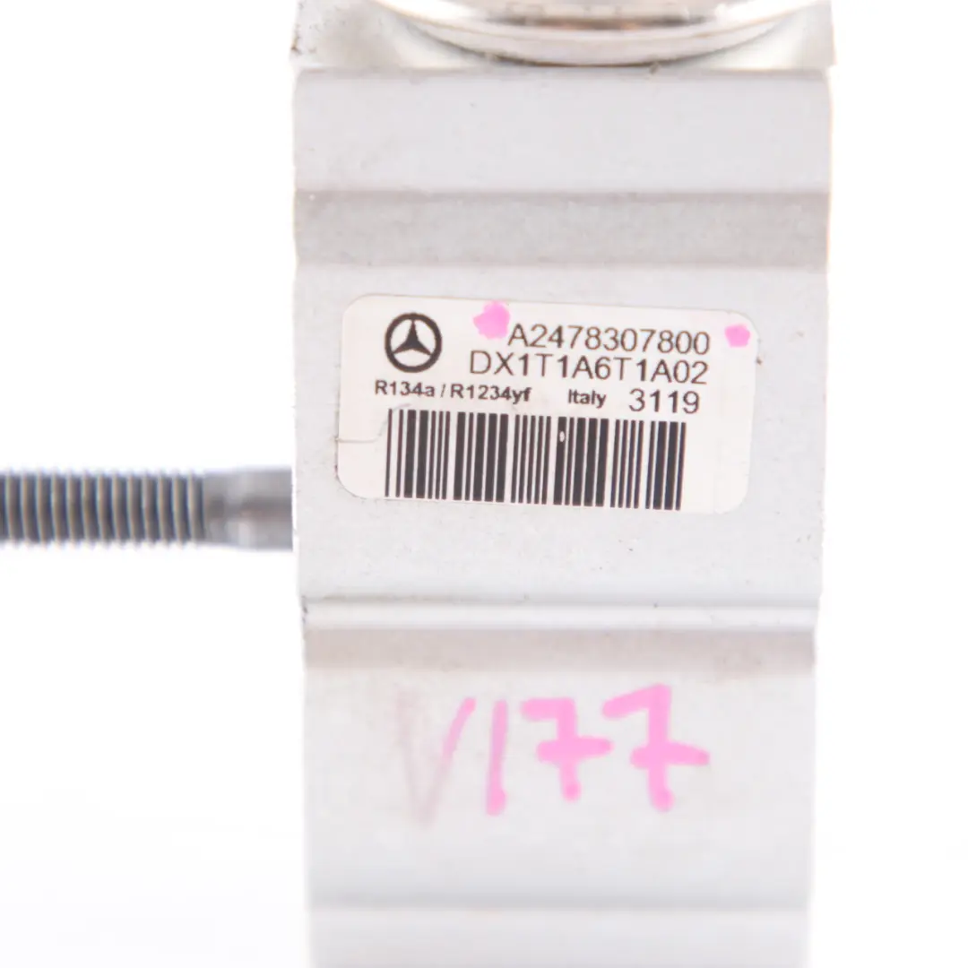 Expansion Valve A/C Air Conditioning Valve Unit to Mercedes W177 with Part number A2478307800 Mercedes W177 Expansion Valve A/C Air Conditioning Valve Unit - SKU A2478307800 - Part number A2478307800