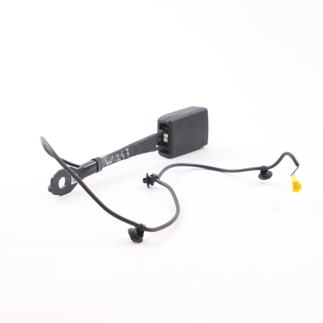Belt Buckle Mercedes W177 W247 Front Left Right N/O/S Latch A2478600169 to Seat with Part number A2478609503 Seat Belt Buckle Mercedes W177 W247 Front Left Right N/O/S Latch A2478600169 - SKU A2478609503 - Part number A2478609503
