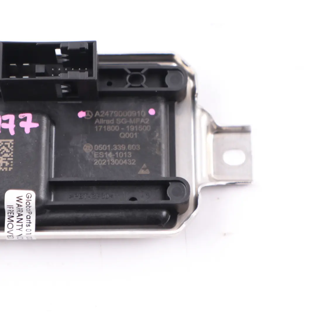 Mercedes W177 W247 Modulo controllo trazione integrale ECU SG MFA2 - SKU A2479000910 - Numero di parte A2479000910