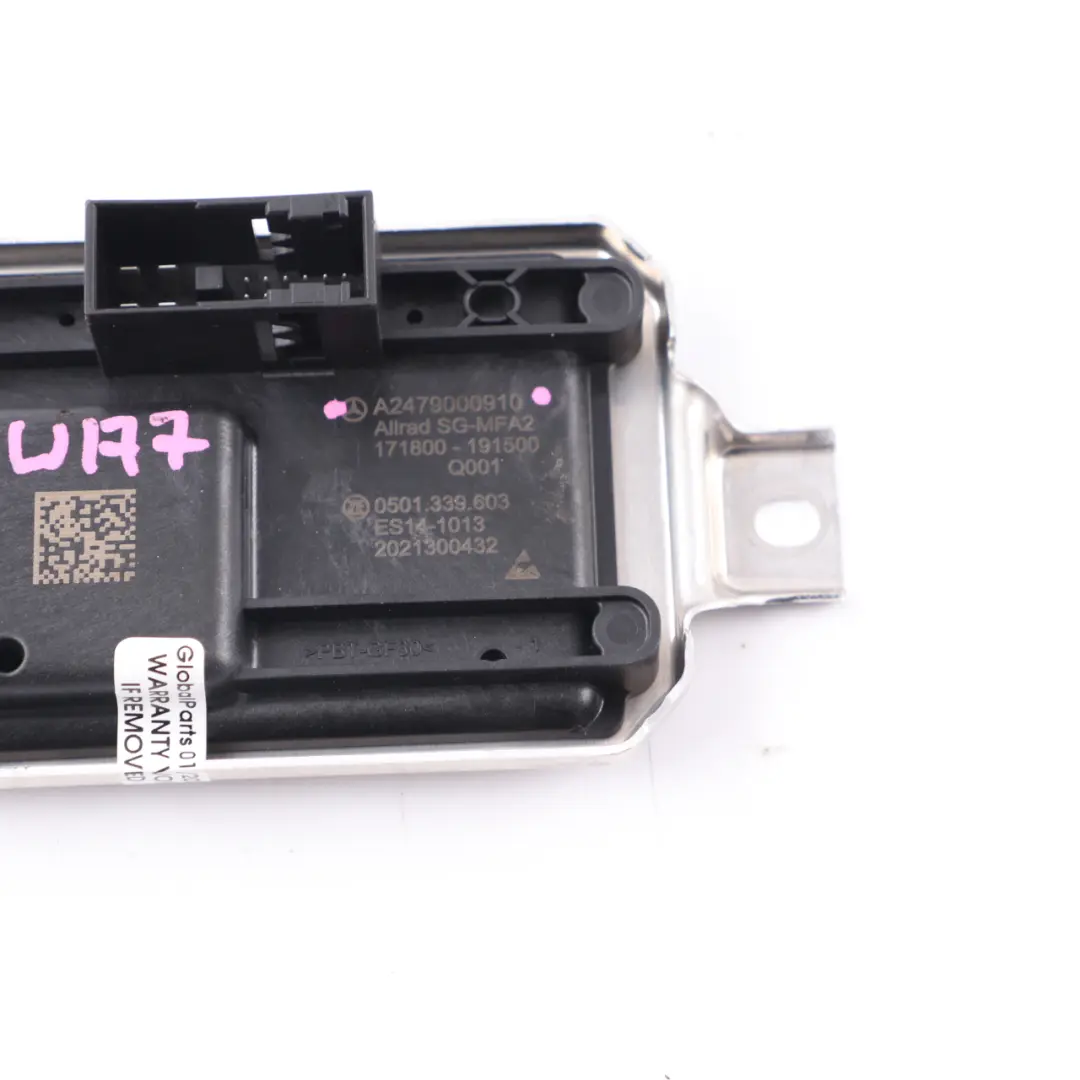 Mercedes W177 W247 Moduł Sensor Kamery Wycieraczek ECU SG MFA2 - SKU A2479000910 - Numer Części A2479000910