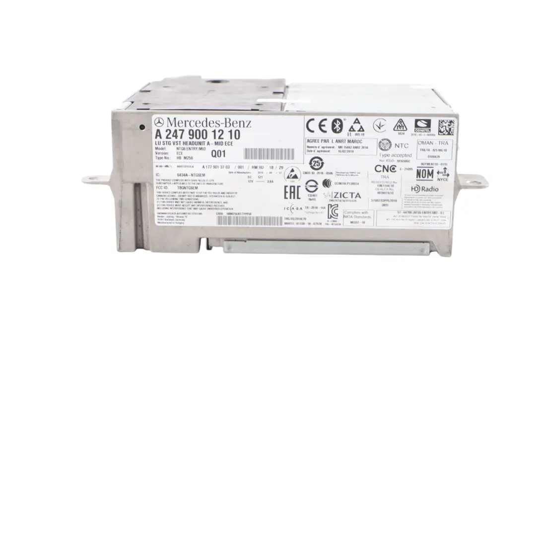 Mercedes W907 Central Multimedia Navi GPS Control Head Unit ECU - SKU A2479001210 - Part number A2479001210
