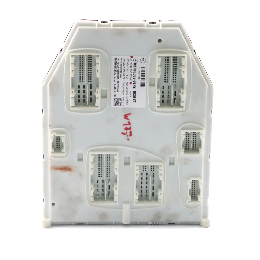 Mercedes W177 W247 Modulo SAM Unità di controllo comfort corpo - SKU A2479001306 - Numero di parte A2479001306
