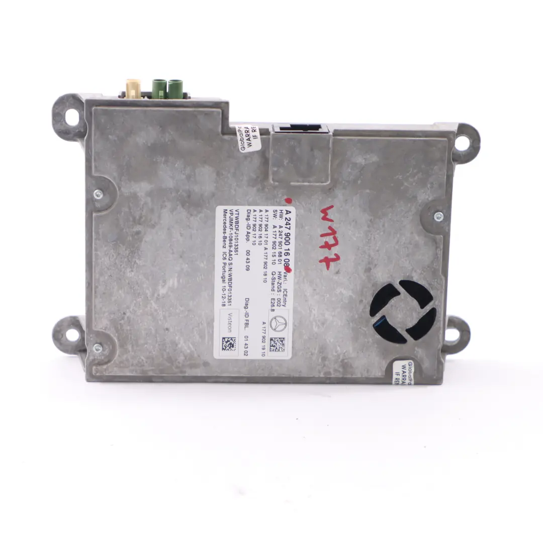  Modulo Mercedes W177 W247 Modulo di controllo dell'indicatore dello strumento - SKU A2479001608 - Numero di parte A2479001608