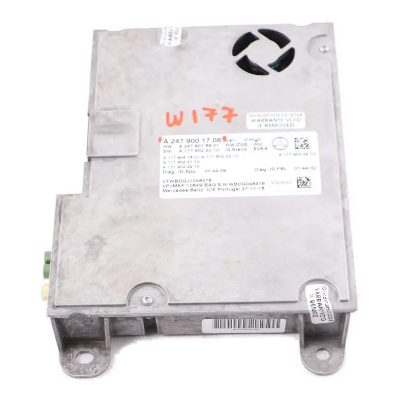 Instrument Cluster Module Mercedes C118 W167 W177 W247 Control Unit to with Part number A2479001708 Instrument Cluster Module Mercedes C118 W167 W177 W247 Control Unit - SKU A2479001708 - Part number A2479001708